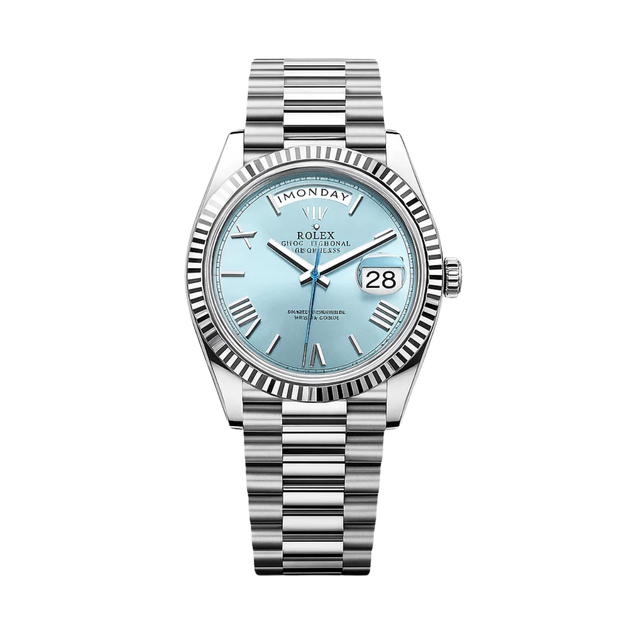rolex tableau bleu-ciel